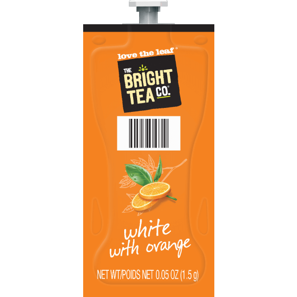 B504 – Bright Tea Co. – White with Orange – Freshpack Image